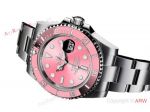 High Quality Replica Rolex Submariner Pink Face Pink Ceramic Bezel Special Edition